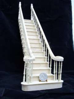 12 Scale Doll House unfinished straight staircase (Self assembled 