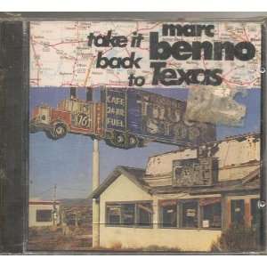 Take it Back to Texas Marc Benno  Books
