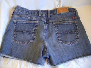 LUCKY BRAND New Easy Rider Cut Off SHORTS size 10 30  
