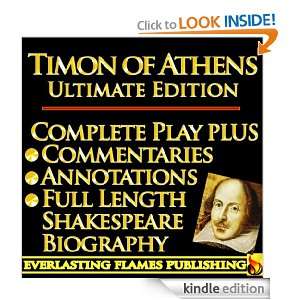 TIMON OF ATHENS By William Shakespeare   KINDLE ULTIMATE EDITION 