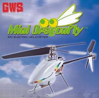 RC HELICOPTER GWS Mini Dragonfly, Parts ONLY Good Radio and Board NO 