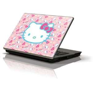 Hello Kitty Pink, Hearts & Rainbows Vinyl Skin for Generic 12in Laptop 