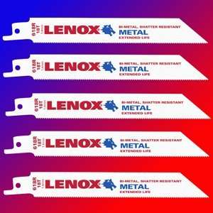 LENOX BiMetal Reciprocating saw blades   6 18tpi 200 Pack 