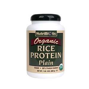  Organic Rice Protein Plain   21 oz   Powder Health 