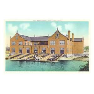  Yale Boat House, New Haven, Connecticut Premium Poster 