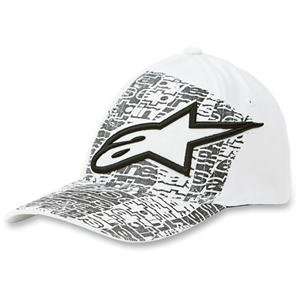  Alpinestars Develop Flexfit Hat   Large/X Large/White 