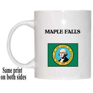  US State Flag   MAPLE FALLS, Washington (WA) Mug 