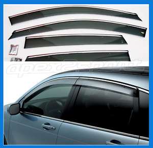 08+ Honda Accord OE Style Window Vent Visors Deflectors  