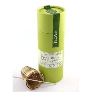 Blink Bonnie, Organic Loose Leaf Green Ceylon Tea with Bamboo Infuser 