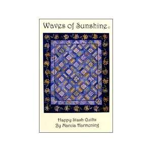  Happy Stash Quilts Waves Of Sunshine Pattern Arts, Crafts 