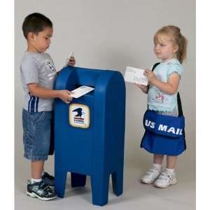  Angeles Mail Box, My Mail Bag w Letters Set in Blue Toys 
