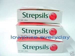24 Lozenges Strepsils Relief Sore throat Original  