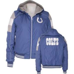  Indianapolis Colts Womens Reversible Fleece Jacket 