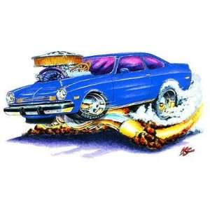  24 *Firebreather* 1970s Chevy Vega V 8 cartoon Car Wall 