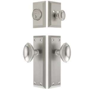  Fifth Avenue Entry Set with Eden Prairie Knobs Keyed Alike 