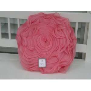   Decorative Throw Pillow   16 Inch Round   Dusty Rose