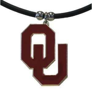 College Logo Pendant   Oklahoma Sooners 