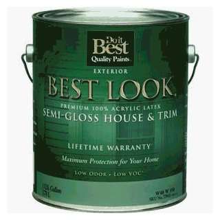 W40T00705 16 Best Look Latex Semi Gloss 100% Acrylic House And Trim 