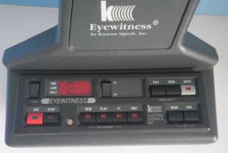 KUSTOM Eyewitness Police Video Recording System  
