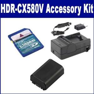    109 Charger, KSD2GB Memory Card, SDNPFV50NEW Battery