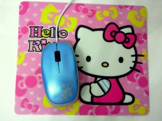   unit Hello Kitty pink mouse pad, as picture shown(mouse pad only