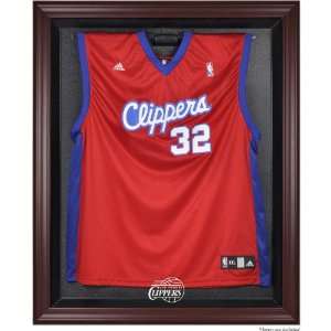 Mounted Memories Los Angeles Clippers Mahogany Framed Team Logo Jersey 