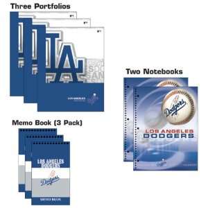  Los Angeles Dodgers MLB Combo School/Office Pack Sports 
