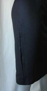 CAROLINA HERRERA Black Sleek+Fitted Pencil Skirt 0 NEW  