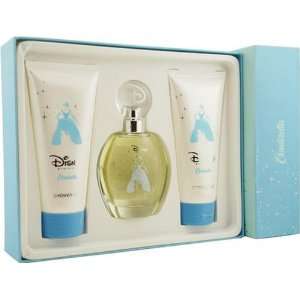 Cinderella By Disney For Women. Set edt Spray 3.4 oz & Body Lotion 6.8 