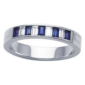  0.75 (3/4) cttw Karina B(tm) Genuine Sapphire Band in 