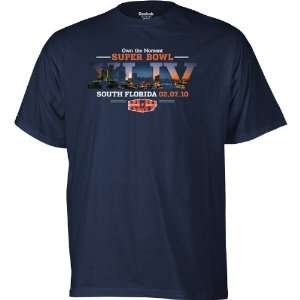  Reebok Super Bowl Xliv Youth Short Sleeve City Champs T Shirt 