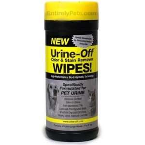  Urine OFF Odor & Stain Remover Wipes   35 X Large Wipes 