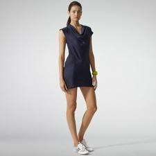 Ralph Lauren RLX Silk Cowl Dress Navy NWT $298  