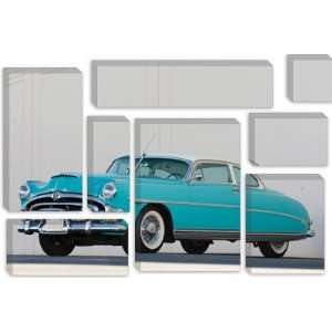  1953 Hudson Hornet Twin Power Photographic Canvas Giclee 