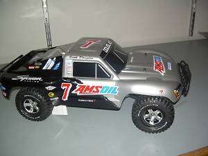 Traxxas Slash 2WD Roller body tires no electric Amsoil  