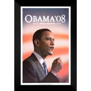 Barack Obama 27x40 FRAMED Obama Speech Campaign Poster  