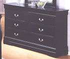 drawer black dresser  
