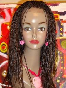 braided lace front wig,new without tag,hand made. color# 4.style 