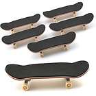 new lot 5 pcs canadian maple wooden fingerboard skateboards foam