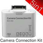 5in1 Card Reader USB Camera Connection Kit For iPad2 ipad 2 TF 4GB 8GB