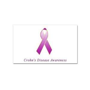  Crohns Disease Awareness Rectangular Sticker Office 