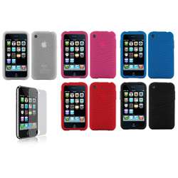 Apple iPhone 3G Silicone Case with Screen Protector  