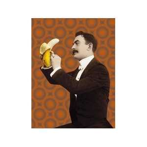  Banana Gentleman Greeting Card Toys & Games