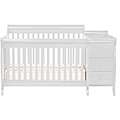 Billy by nurseryworks Twinkle 3 in 1 Crib with Toddler Rail 