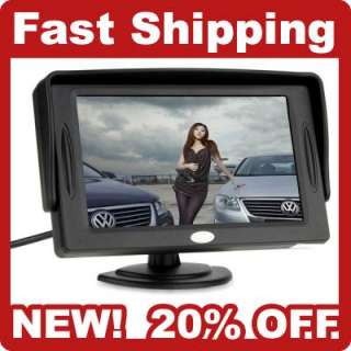 TFT LCD Color Car Rearview Backup Headrest Monitor  