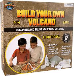 MAKE A ERUPTING VOLCANO SCIENCE SCHOOL TOY PROJECT KIT  