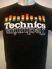 Technics T Shirt DJ Equalizer Bars Dance Kids Sz.M NEW