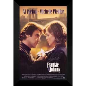  Frankie and Johnny 27x40 FRAMED Movie Poster   Style B 