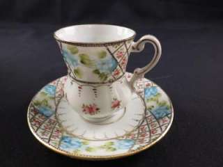 Antique Nippon Porcelain Chocolate Coffee Tea Pot Set~Rich Gold 