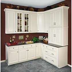 Antique White Wall Kitchen Cabinet (15x36)  